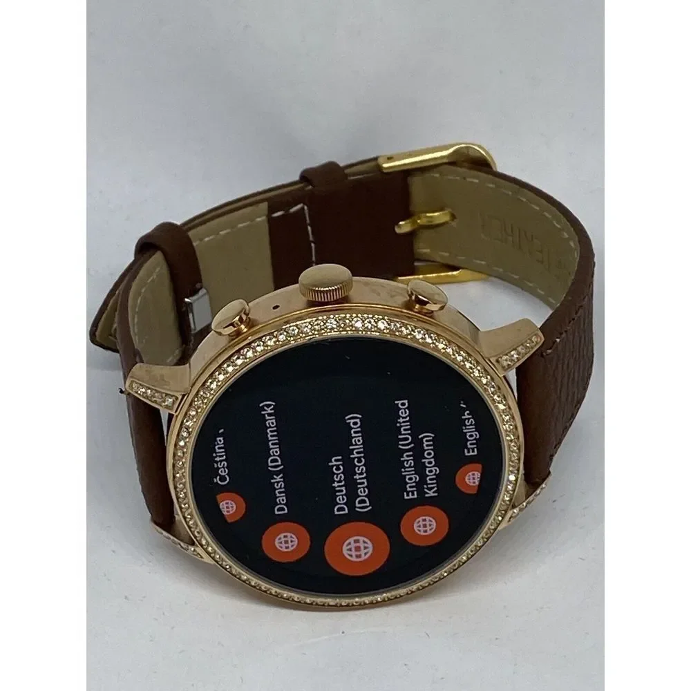 Fossil Gen 4 Authentic Digital Dial Smart Watch Custom Band FTW6011 LT425